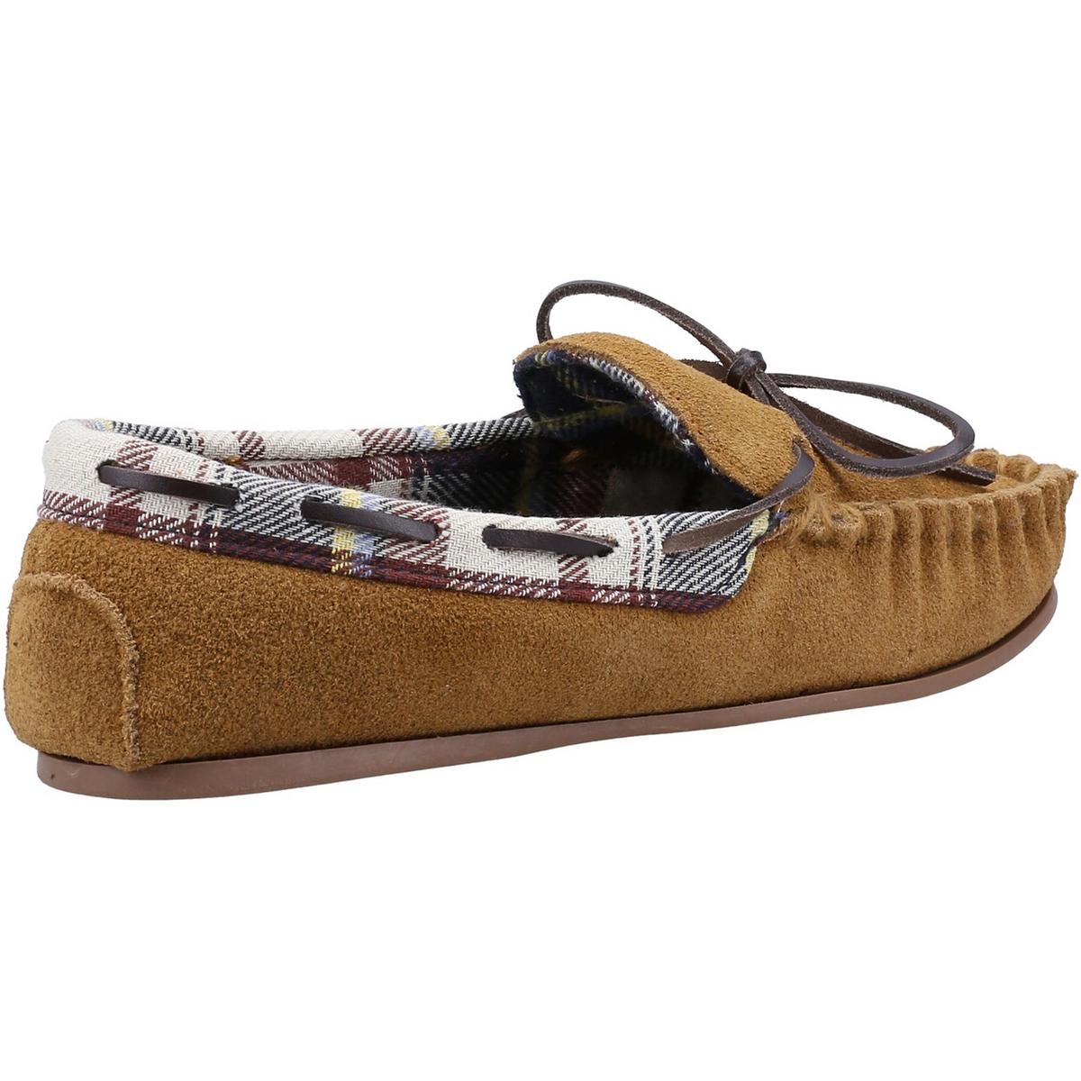 Cotswold Chatsworth Slippers Tan With classic boat shoe character and moccasin - Picture 5 of 22