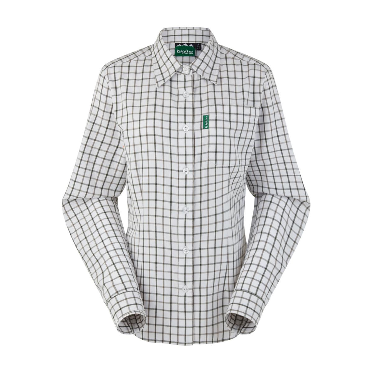 Ridgeline Womens Sedgebrook Shirt Deep Forest/Smokey