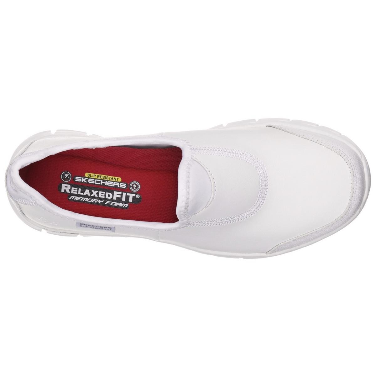 Skechers Workwear Sure Track Slip Resistant Occupational Shoe White on casual - Picture 8 of 41