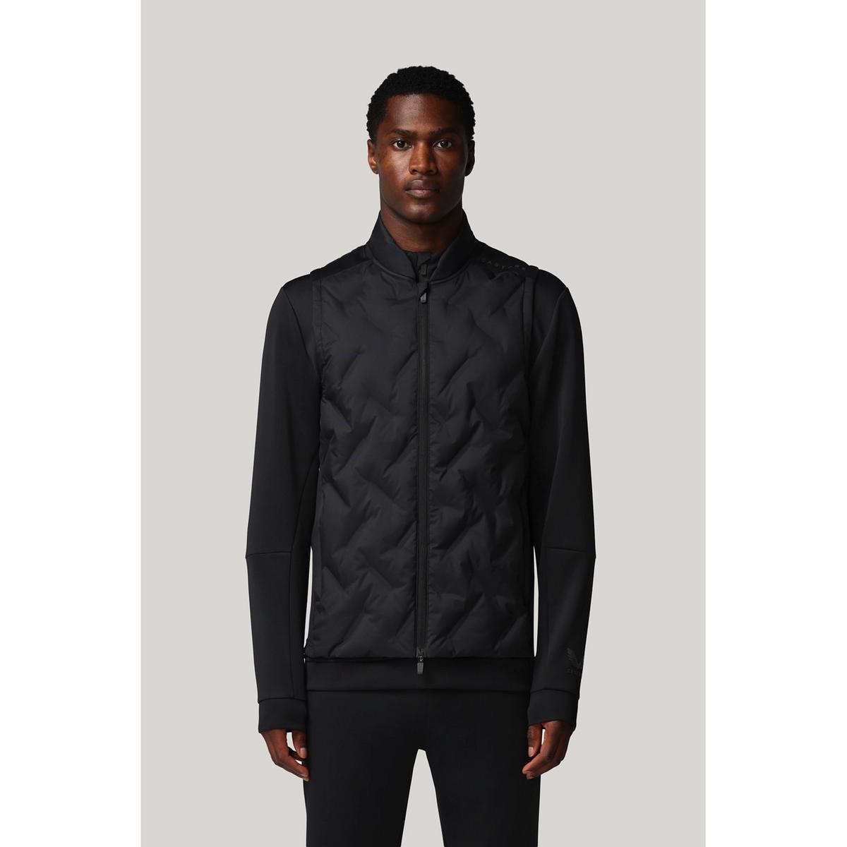 Castore HYBRID GILET CASTORE BLACK/CASTORE GUNMETAL