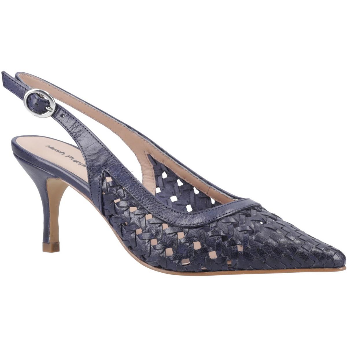 Hush Puppies DALIA KITTEN HEEL NAVY
