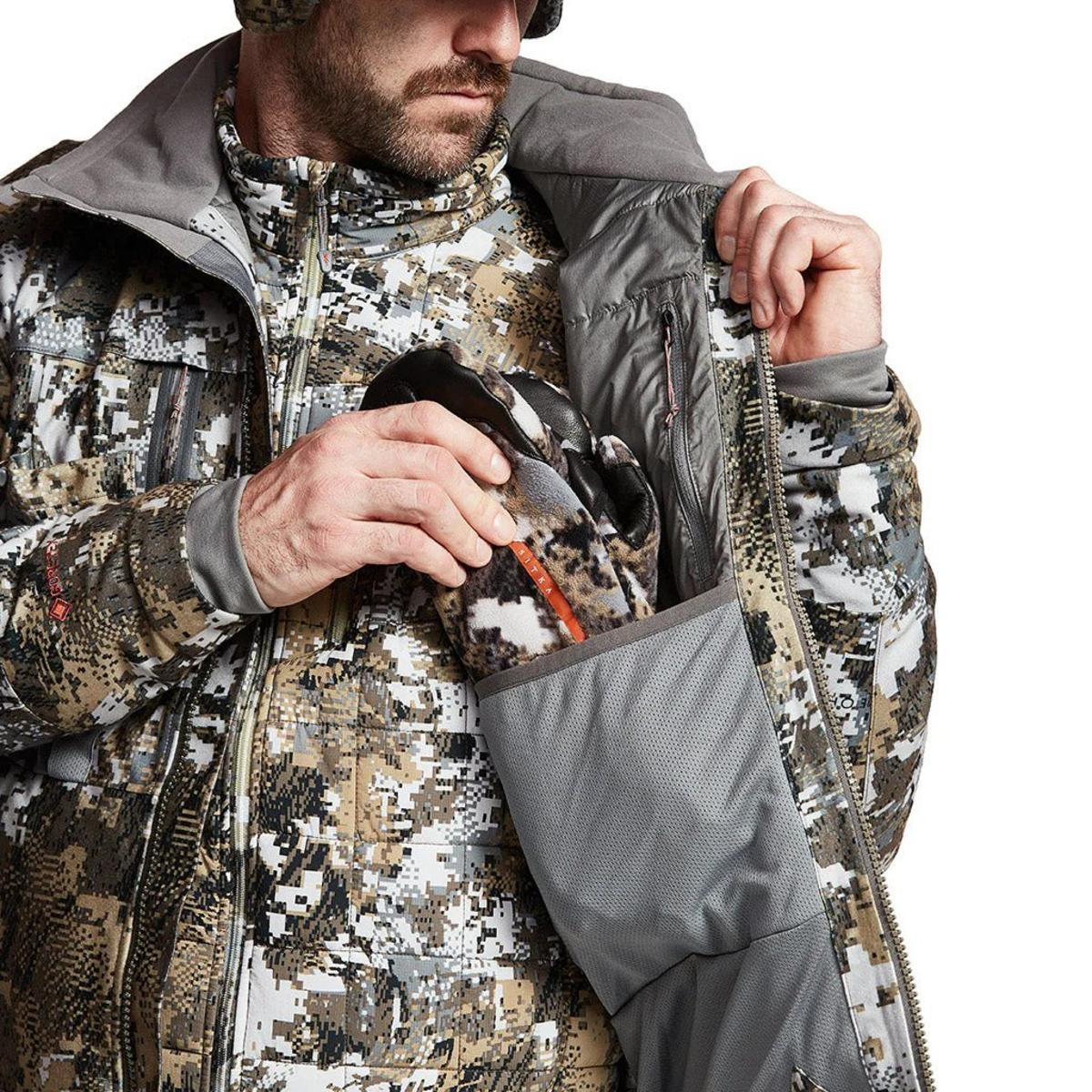 Chaqueta Sitka Incinerator AeroLite Optifade Elevated II GORE TEX impermeable/brecha - Imagen 7 de 17