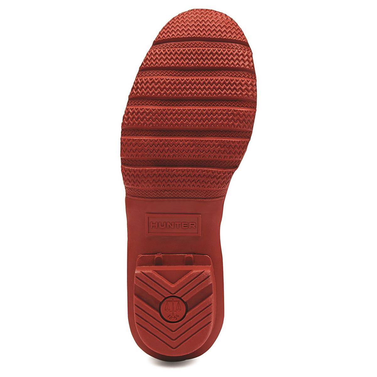 Hunter Original Tall Wellington Boots Military Red Waterproof, Textile lining - Imagen 10 de 31