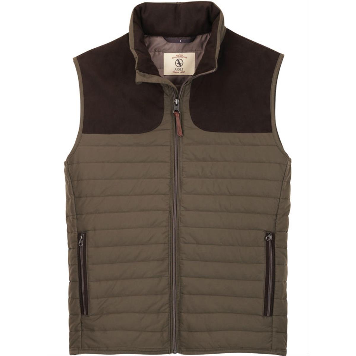 doudoune sans manche homme aigle