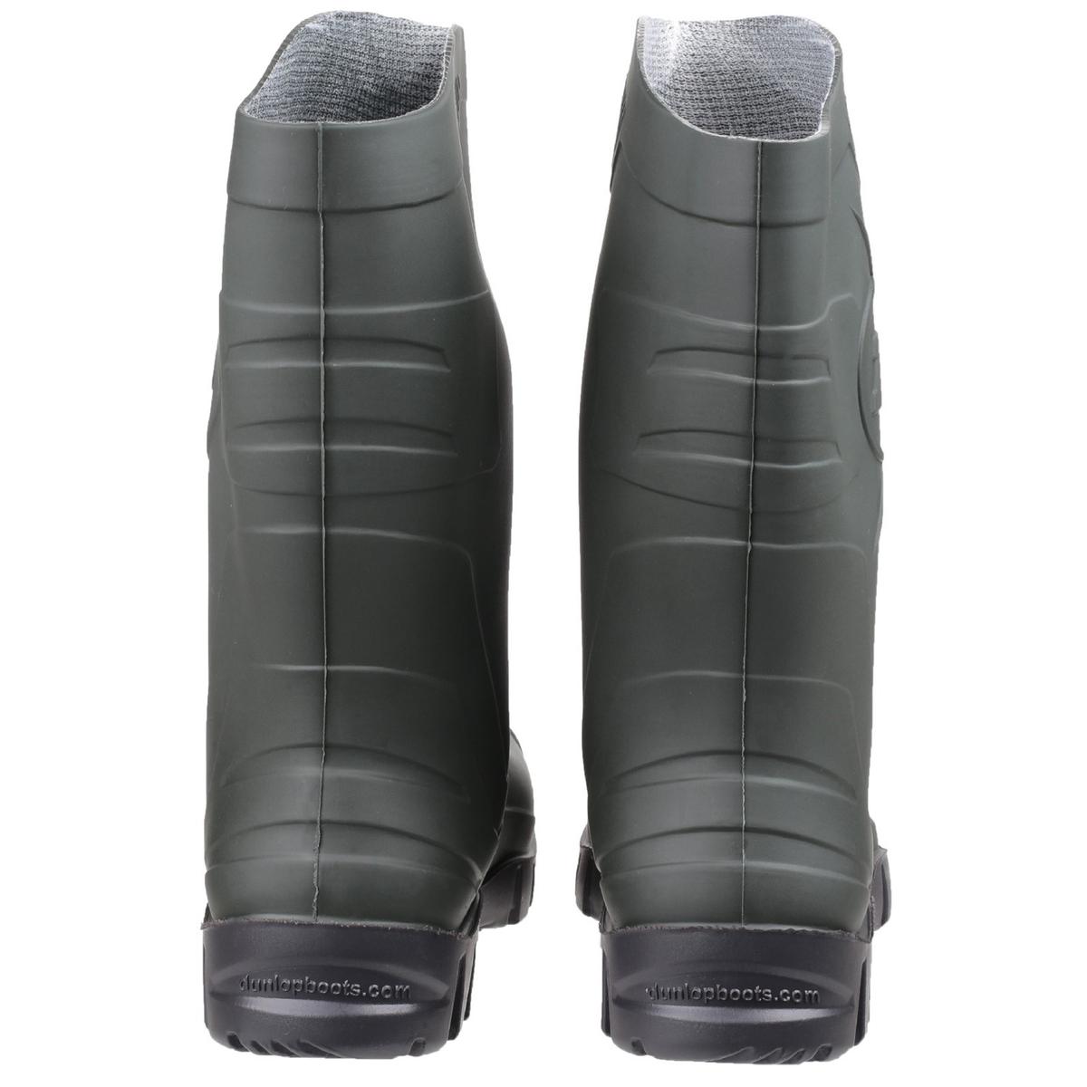 Dunlop Dee Calf Length Wellington Dark