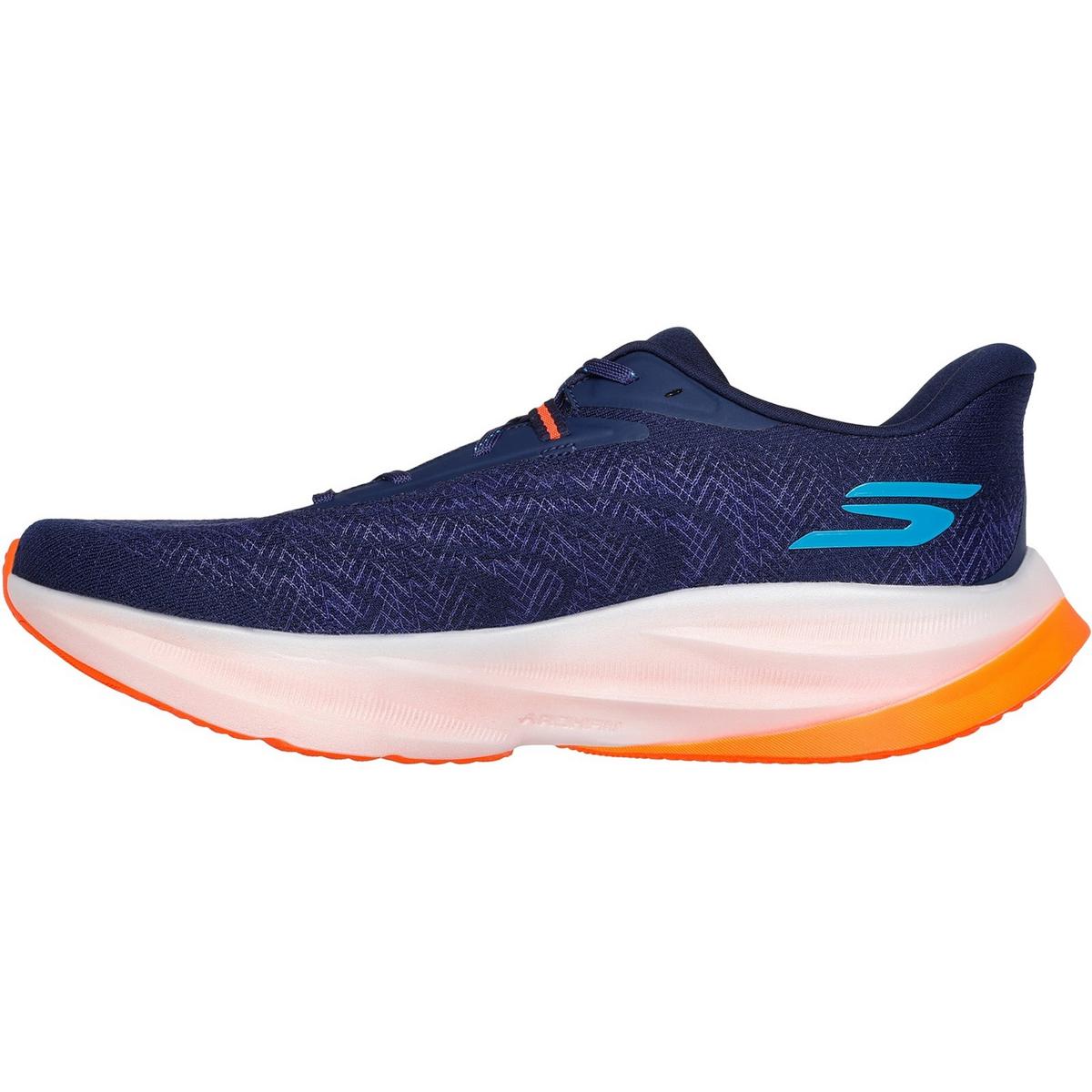Skechers Performance GO RUN Ride 12 Trainer Navy/Orange - Picture 9 of 40