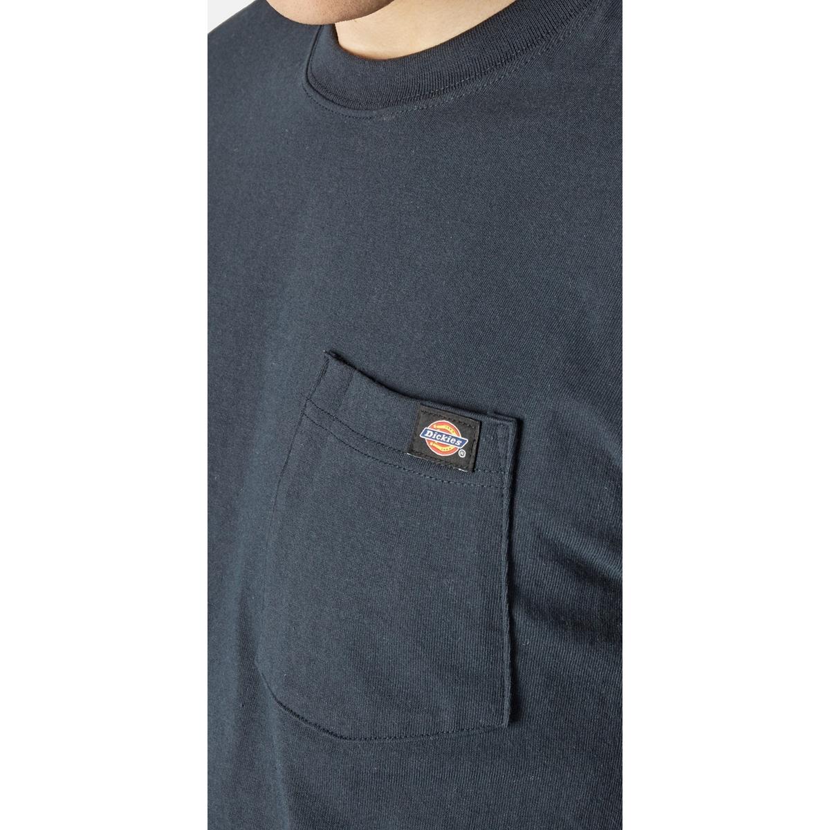 Dickies Pocket Tee Long Sleeve Navy - Picture 11 of 31