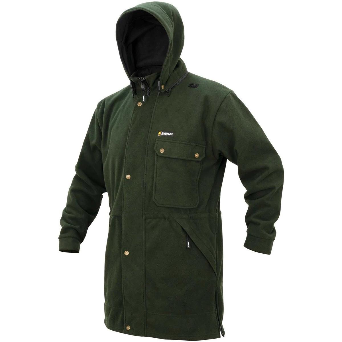 Swazi Windriver Jacket Olive Amazing deep pockets for your stash, Domed and to - Picture 3 of 9