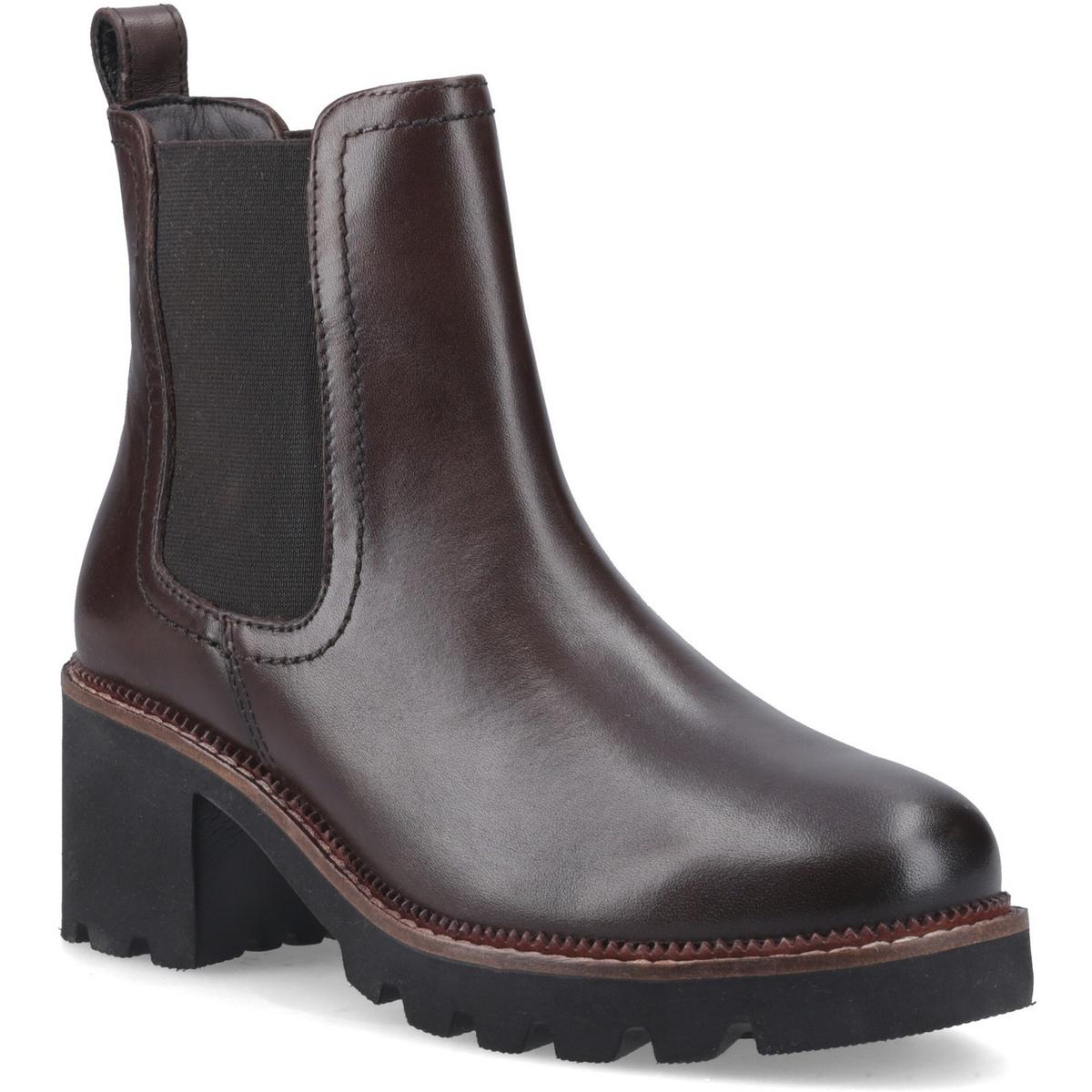 Hush Puppies Gaia Chelsea Boot Chocolate