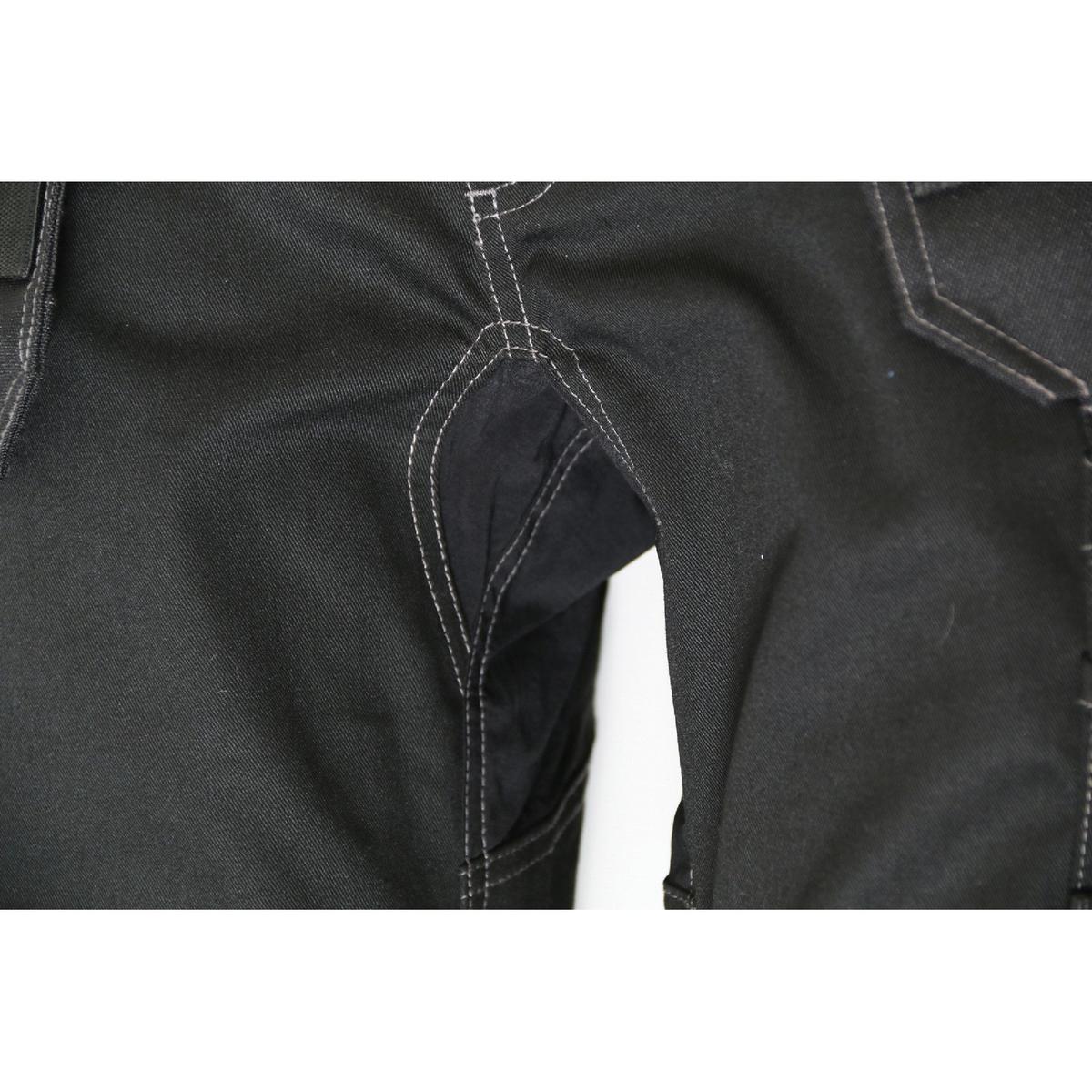 Caterpillar Floor Layer Flex Trouser Black Extra wide center back belt loop to - Picture 9 of 26