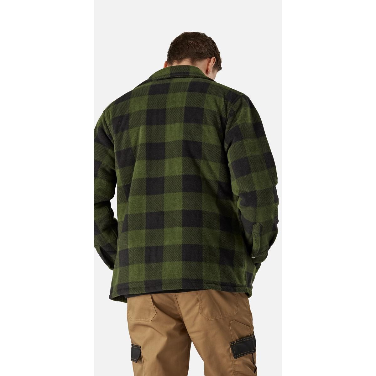 Dickies Portland Shirt Green  Easy opening press down pearlised studs, Keep war