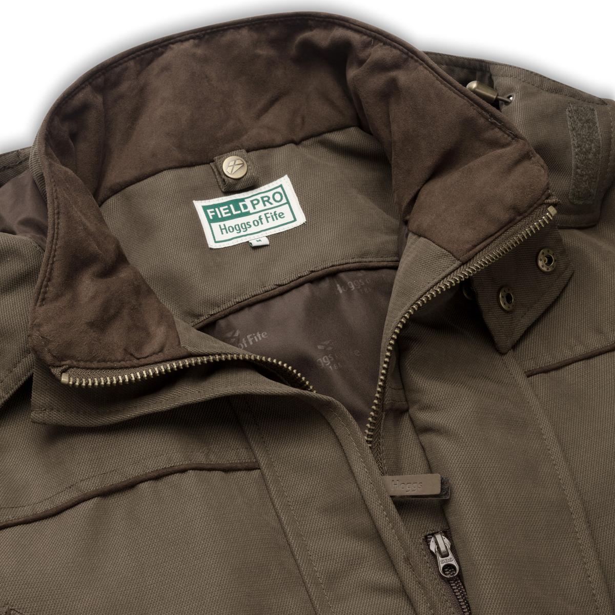 Hoggs of Fife Kincraig W/P Field Jacket Olive Green Two tone G4 Shell Fabric 8 - Picture 10 of 30