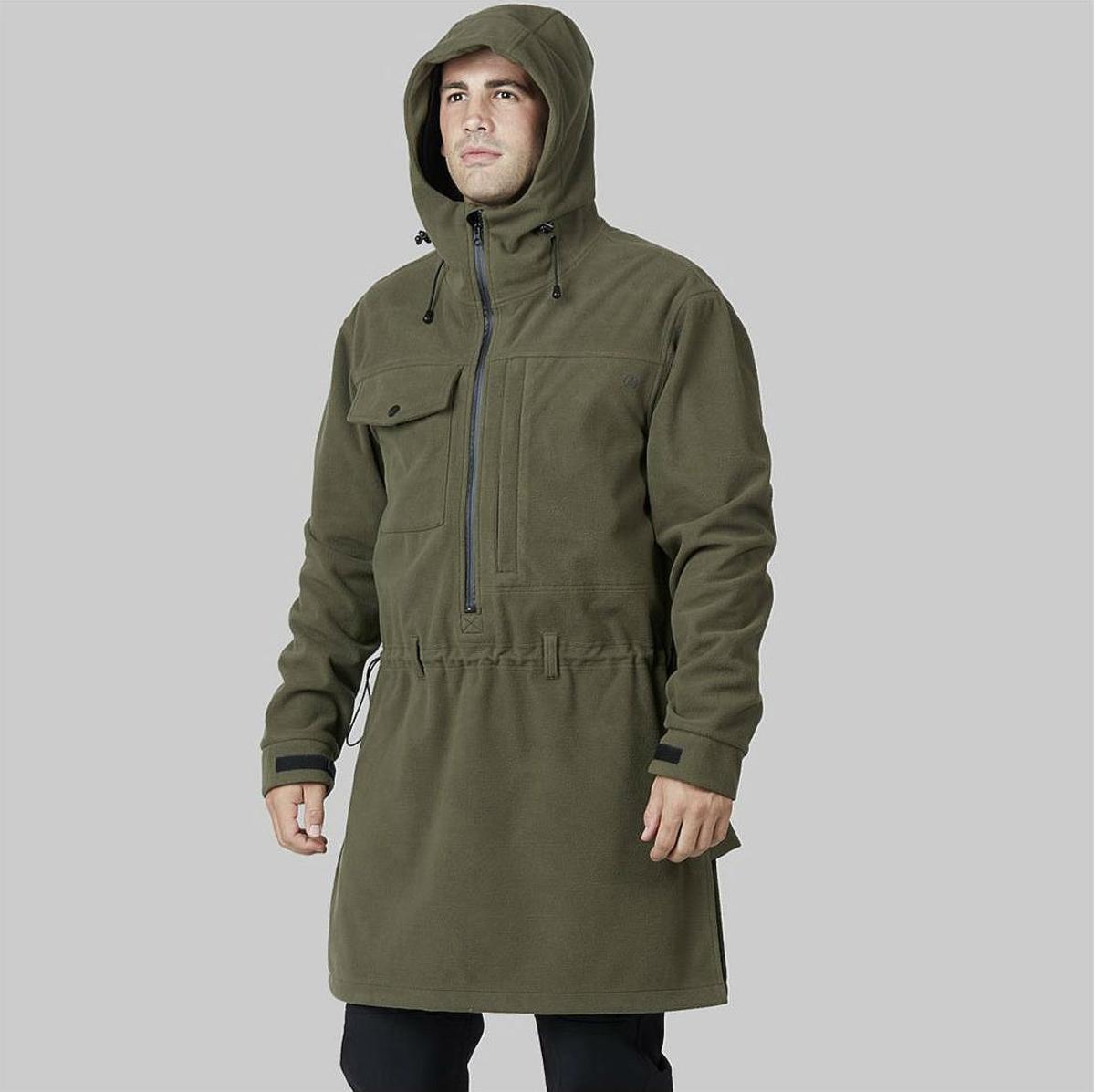 Swanndri Tundra Fleece Anorak Forest 100% Waterproof , 3 Layer Synthetic Fabri - Picture 5 of 21