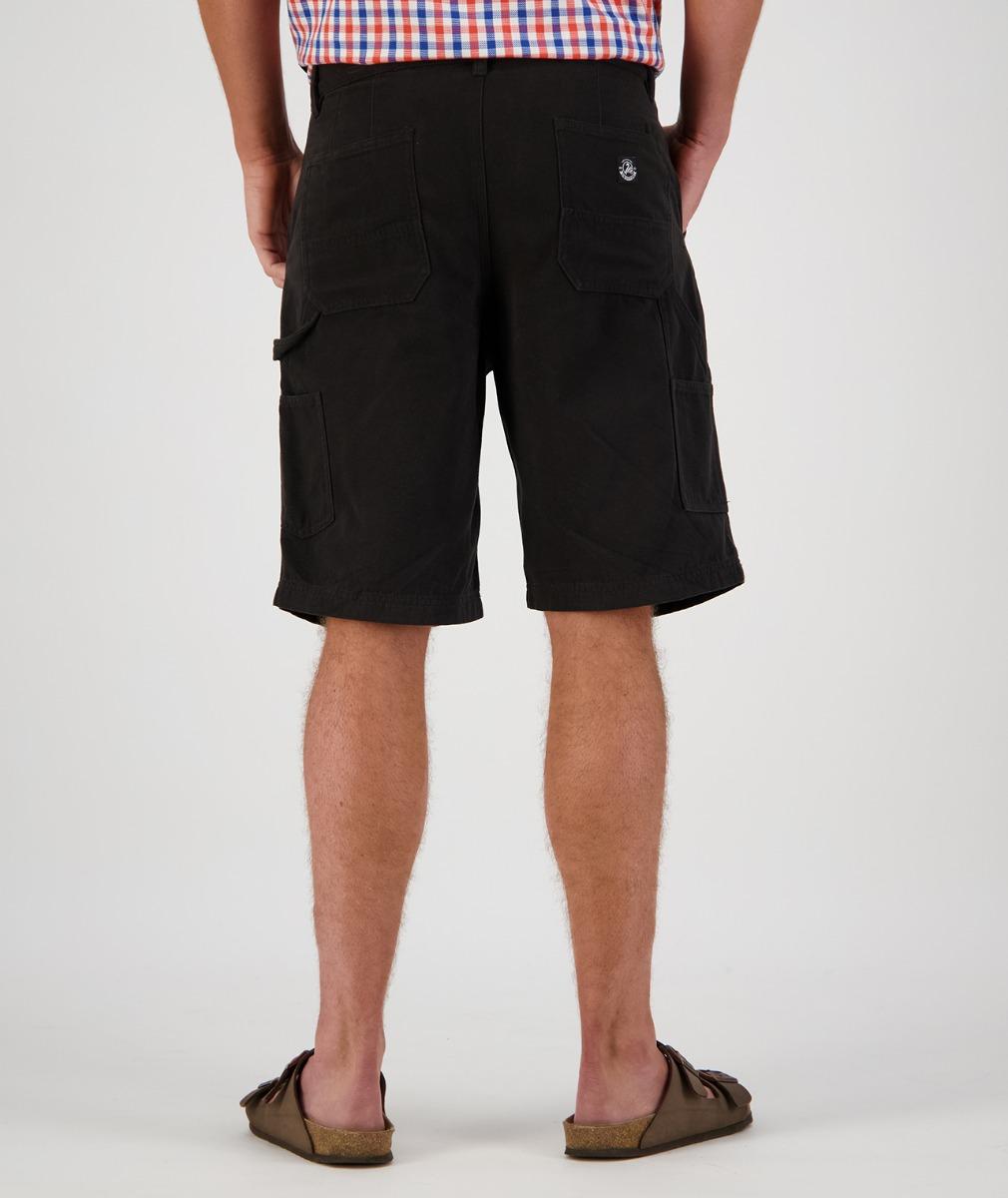 Swanndri Glenbrook Short Black 100% cotton canvas, 290gsm, Canvas work - Picture 5 of 13