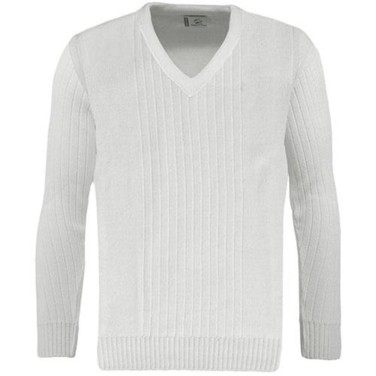 Green Play Ribbed V Neck Pullover – Bowls Knitwear