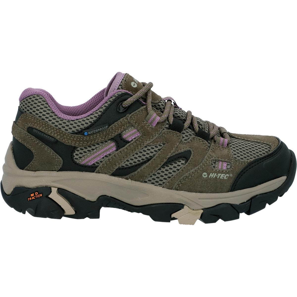 Hi Tec Apex Lite Low Hikers Taupe  Dri Tec waterproof, breathable membrane keep