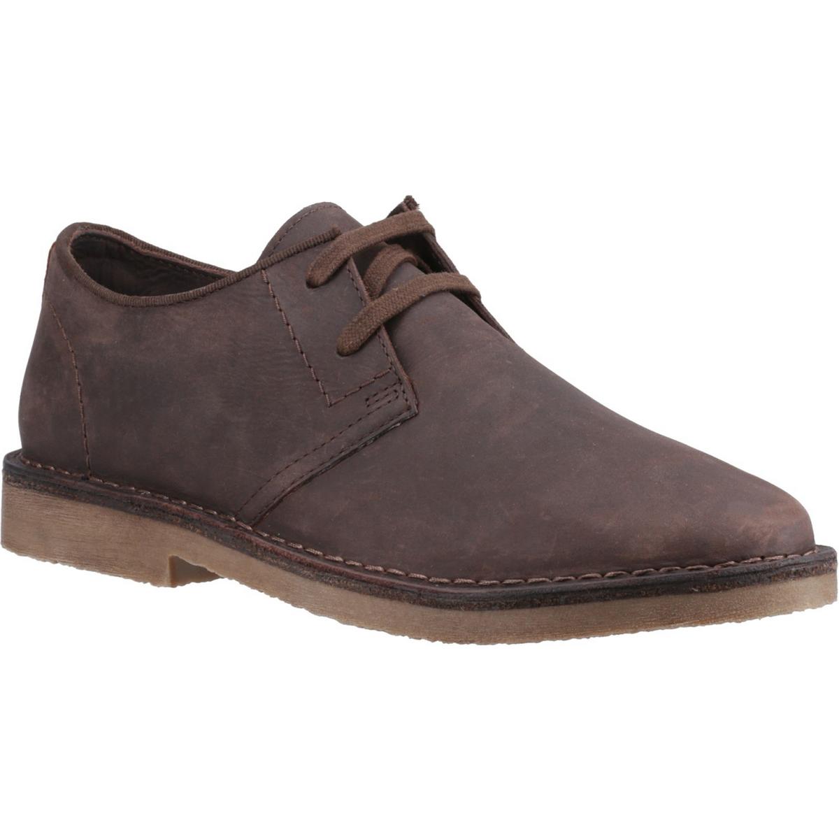 Hush Puppies Scout Leather Lace Up Waxy