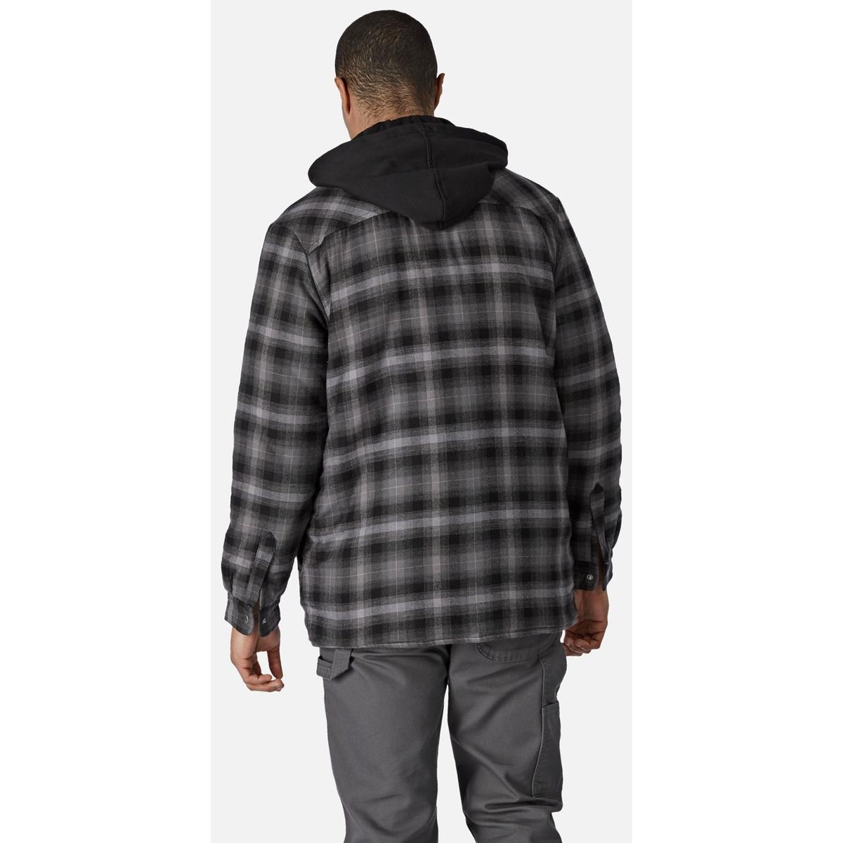 Dickies flannel jacket on sale with hood walmart