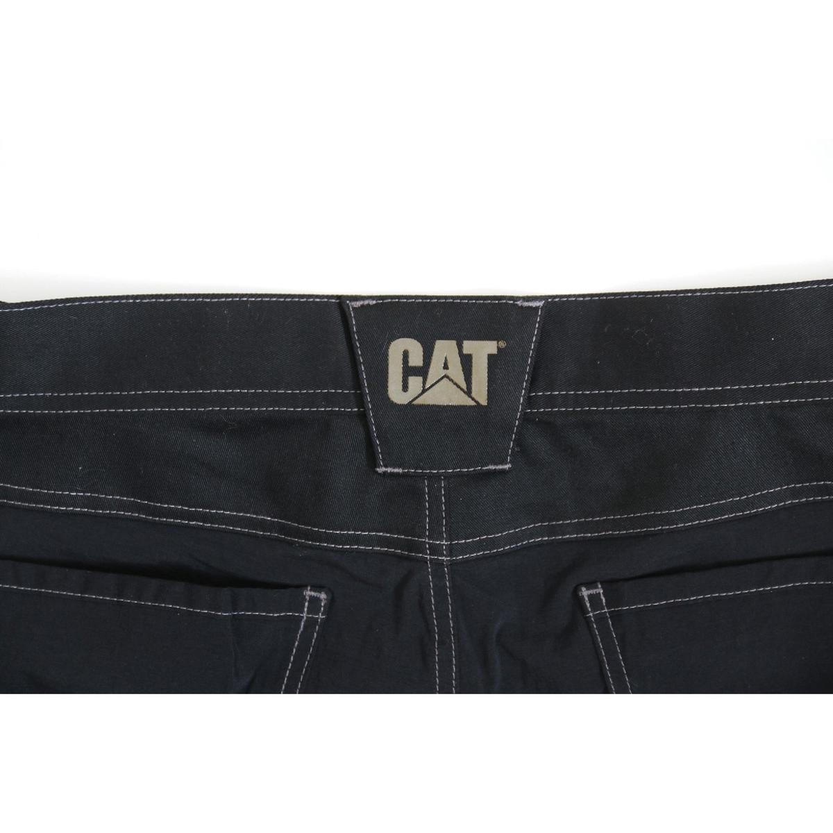 Caterpillar Floor Layer Flex Trouser Black Extra wide center back belt loop to - Picture 7 of 26