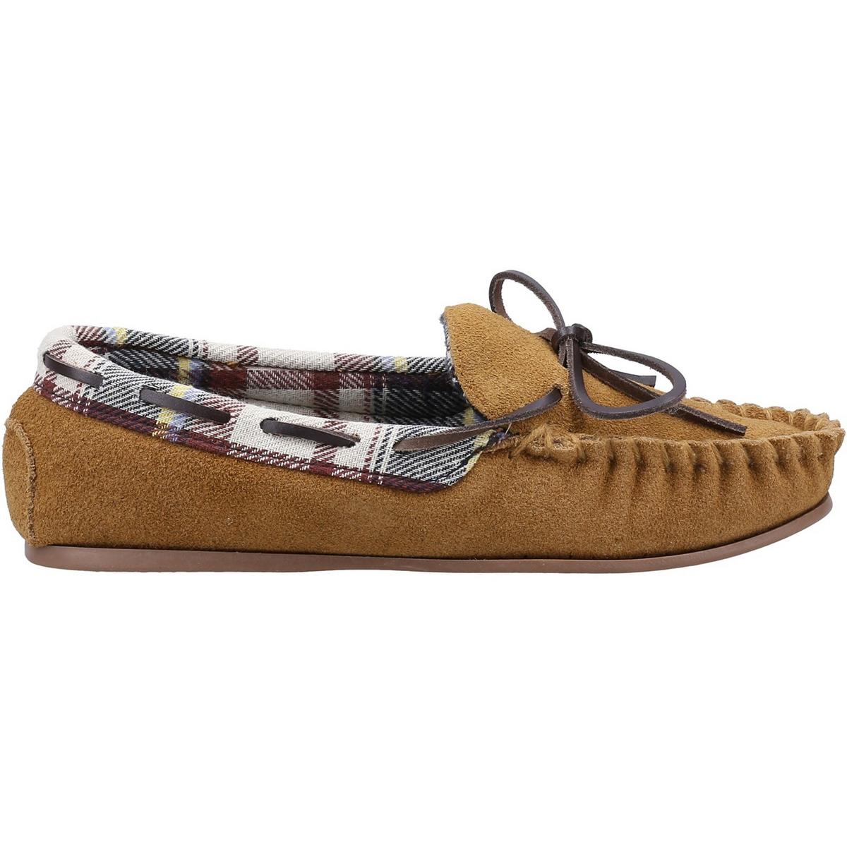 Cotswold Chatsworth Slippers Tan With classic boat shoe character and moccasin - Picture 6 of 22