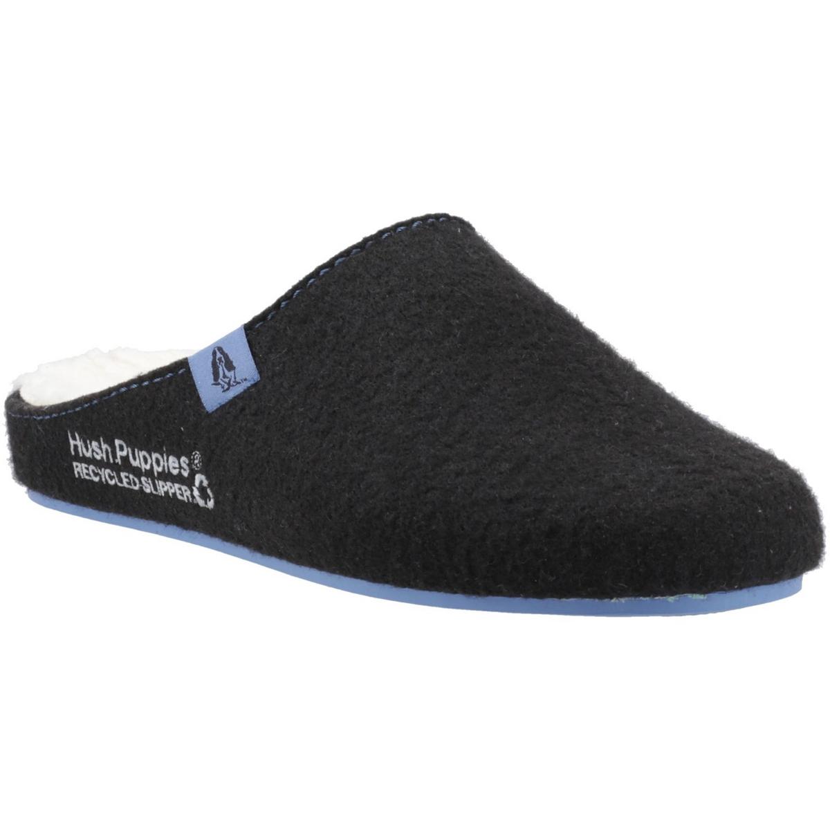 Hush Puppies The Good Slipper Black/Blue