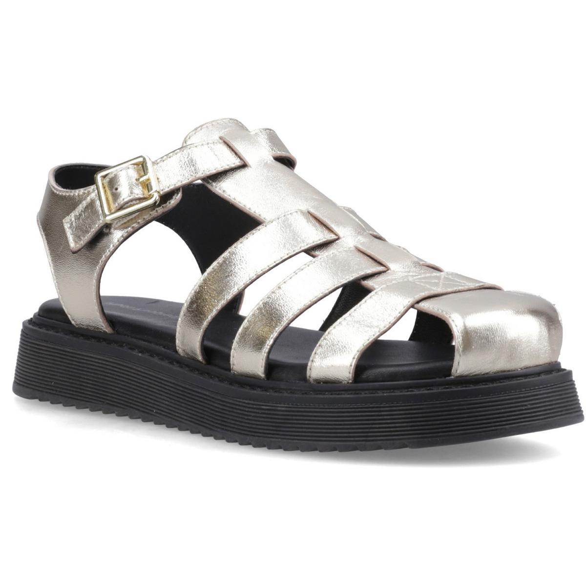 Hush Puppies Cassandra Gladiator Sandal Gold