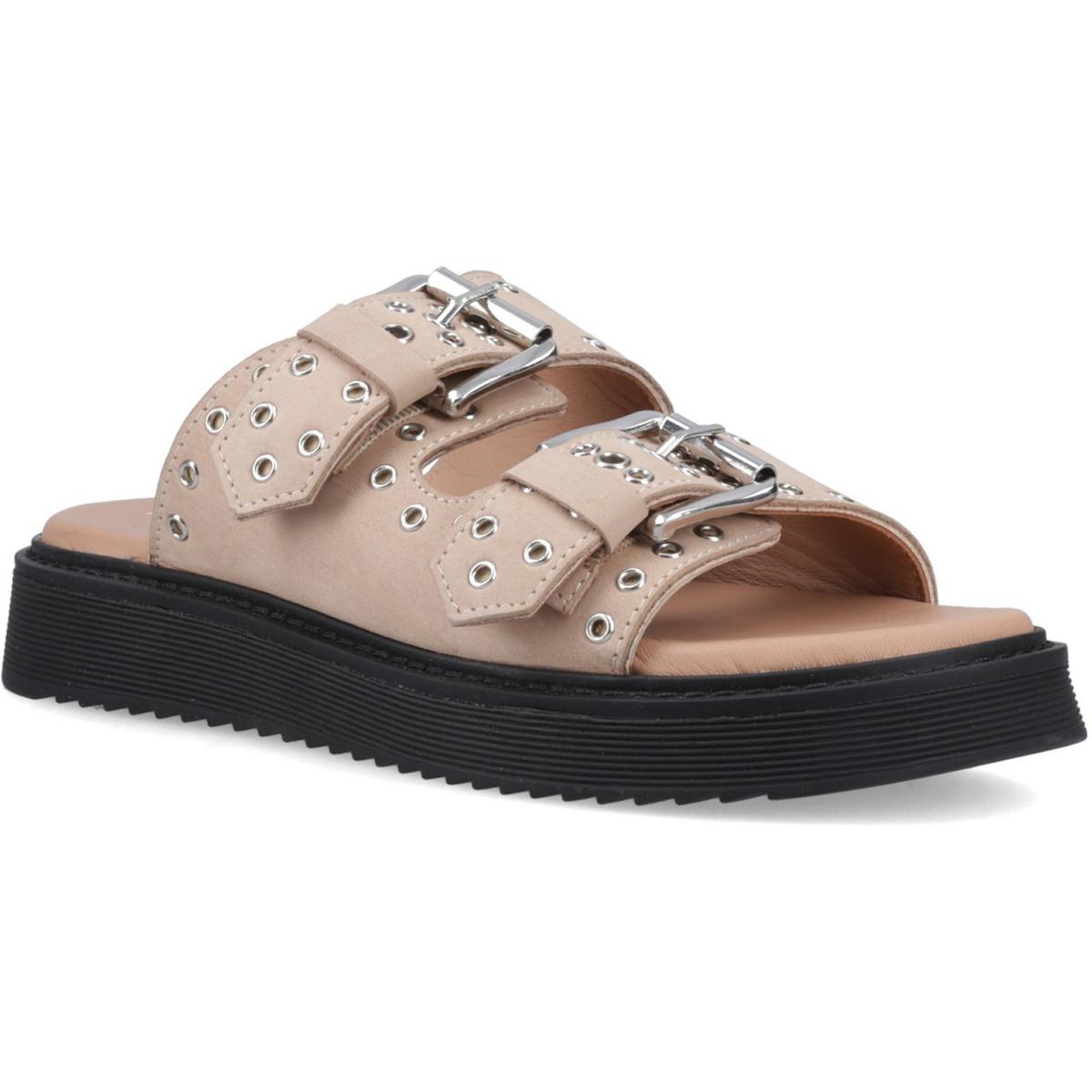 Hush Puppies Christine Mule Sandal Taupe