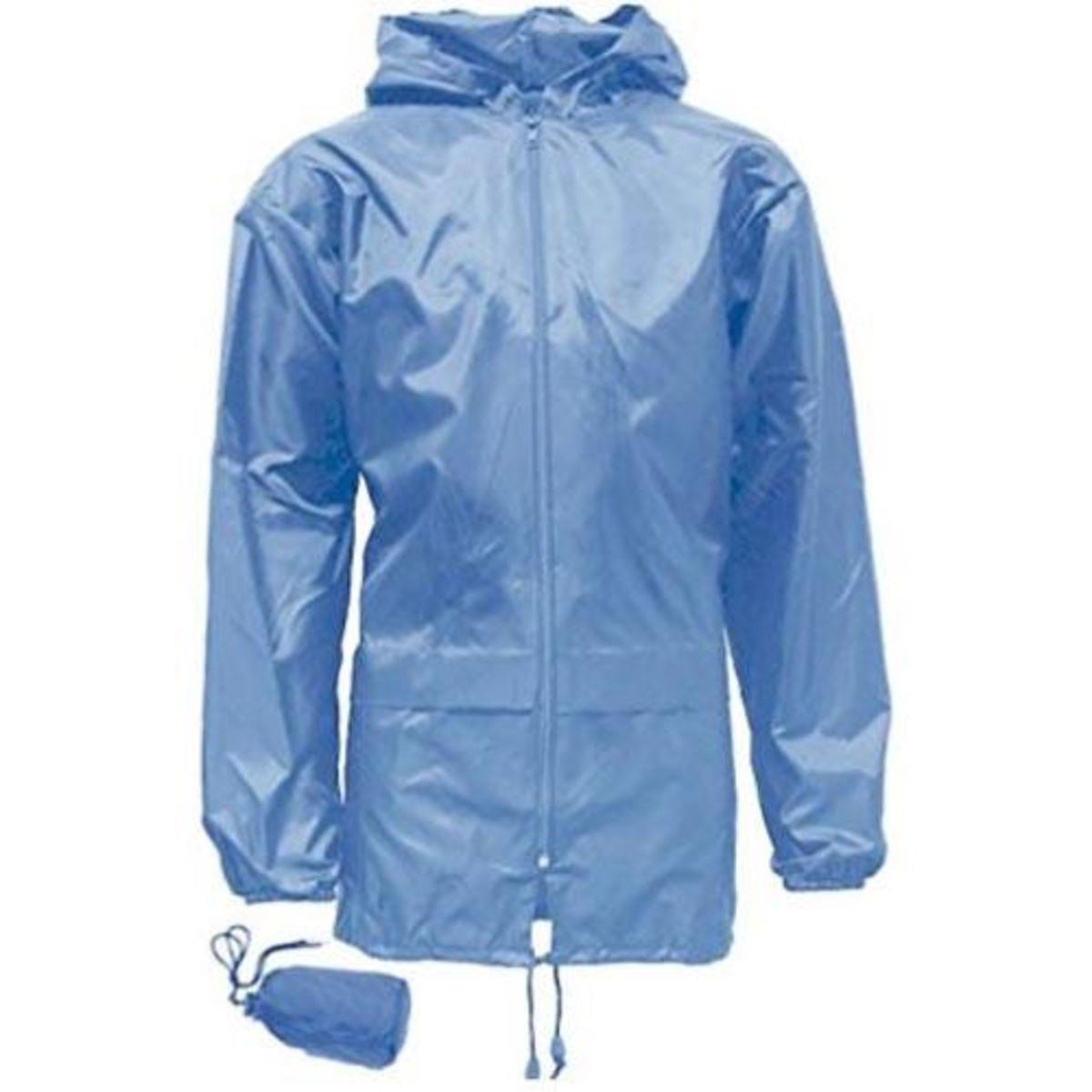 RAINMAC Cagoule Children Waterproof Kag Mac Zipped Jacket Hooded Raincoat Kagool 