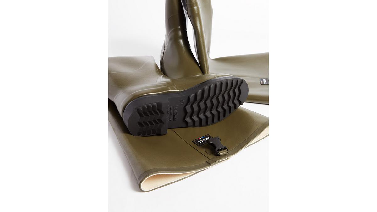 Bisley Truite Waders de Aigle Euro 47 Equipo de caza al aire libre para hombre - Imagen 6 de 16