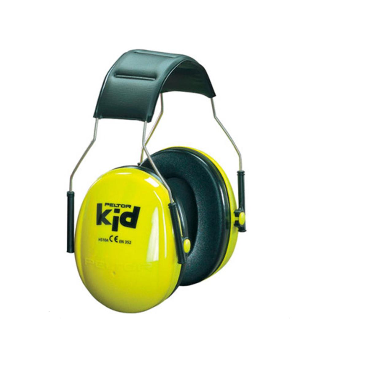 Peltor Kid Neon Yellow Hearing Protection Yellow Yellow Ear Plugs/Ear