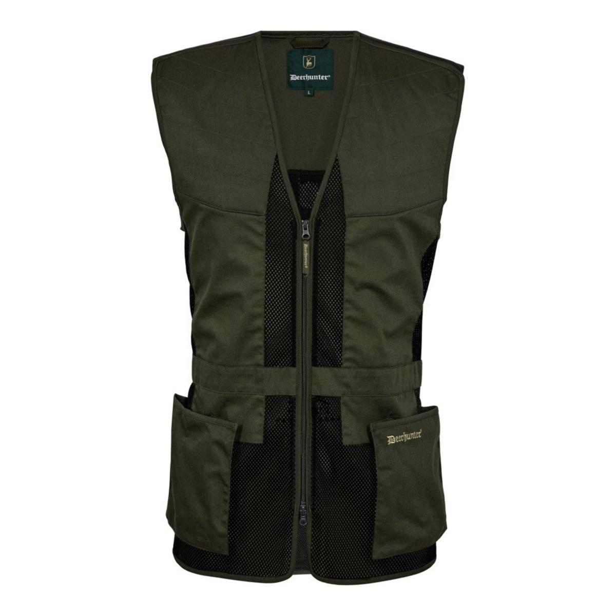 Deerhunter Atlas Mesh Shooting Waistcoat Timber X Small Timber Hunting outdoor - Picture 3 of 18