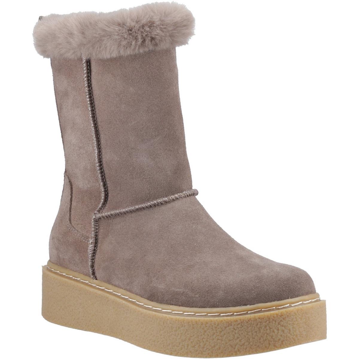 Hush Puppies Becca Mid Boot Taupe