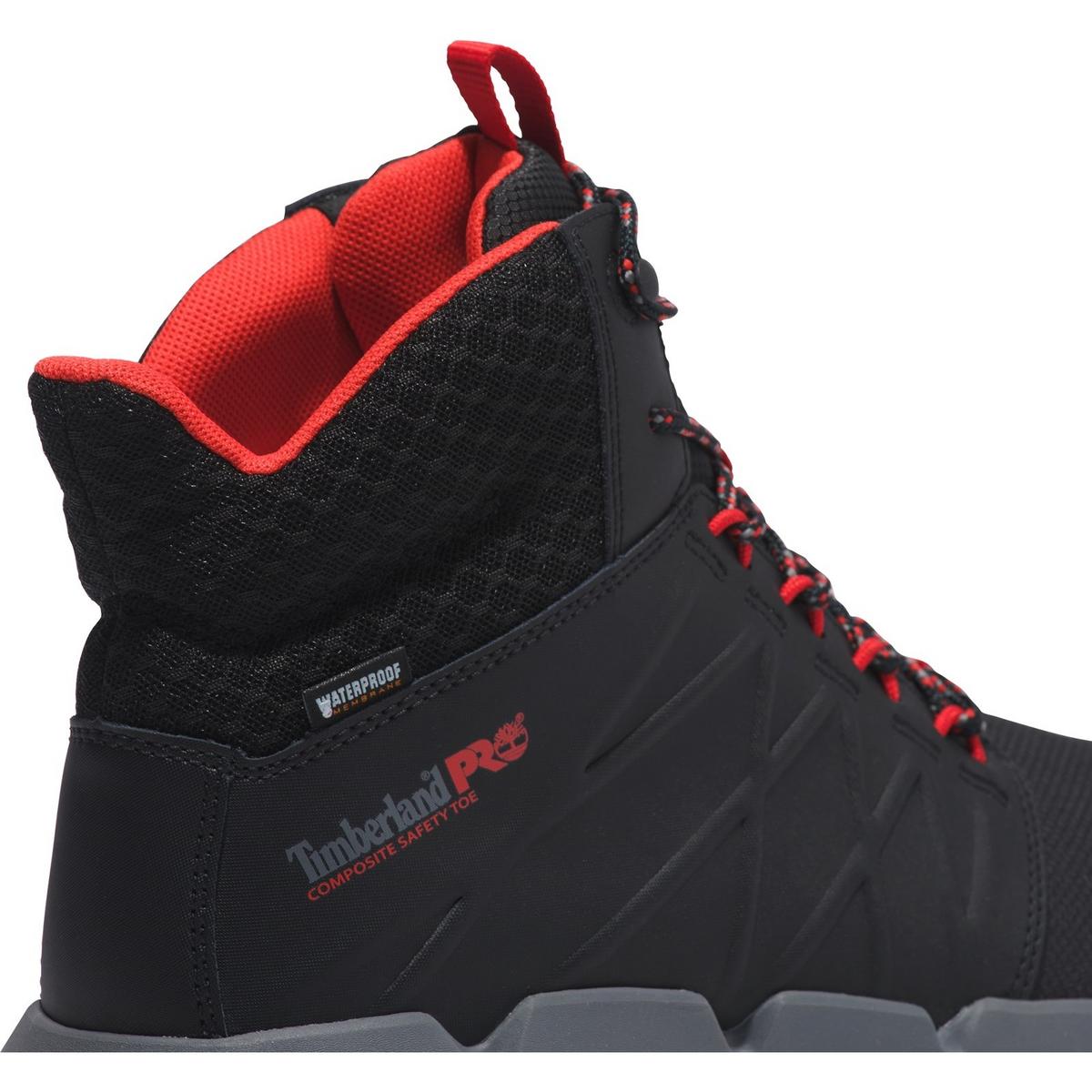 Bota de seguridad Timberland Pro Morphix 6" negra/roja - Imagen 7 de 31