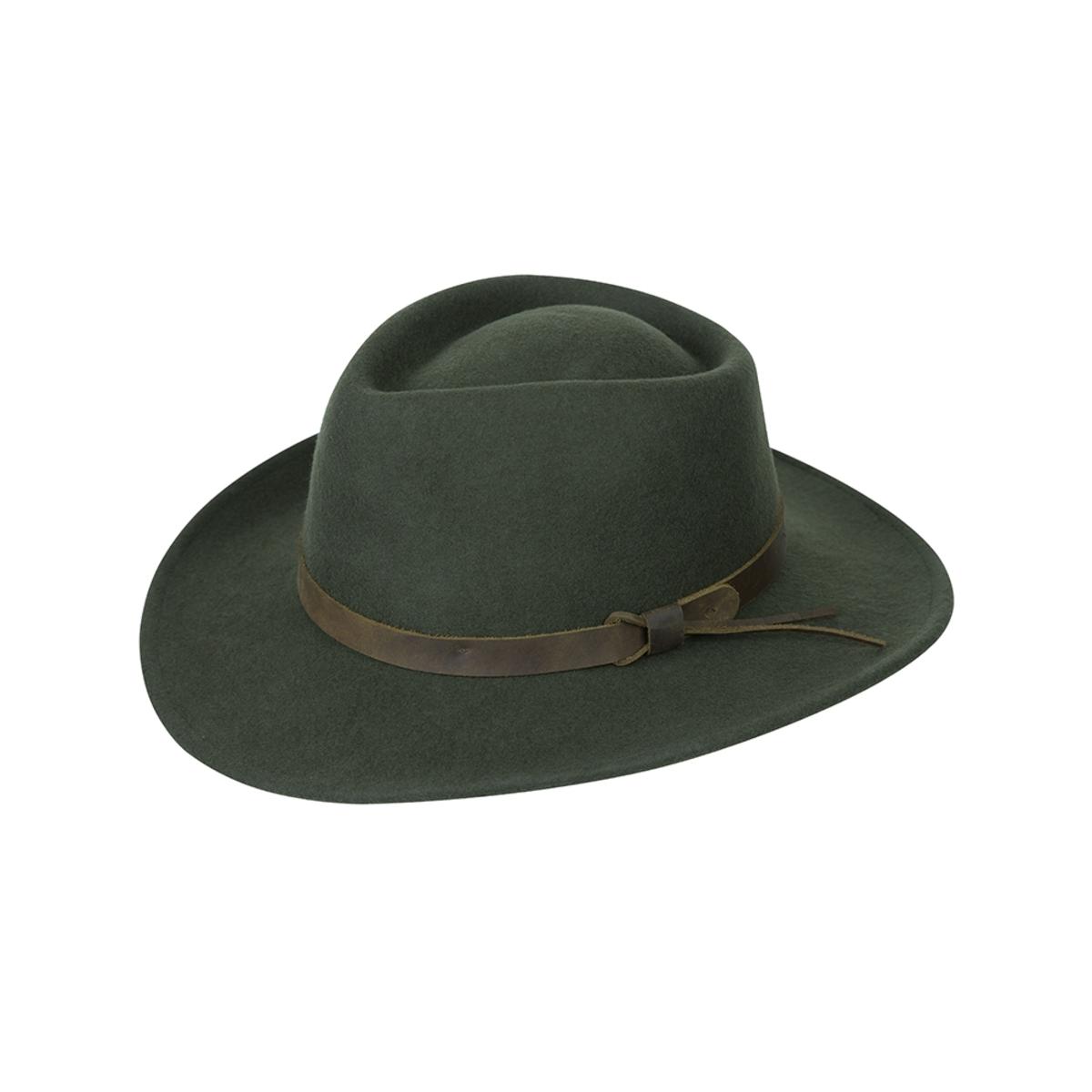 Hoggs Of Fife Perth Crushable Felt Hat 
